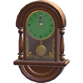 File:Antique clock Green 2 Pokopia Model.png