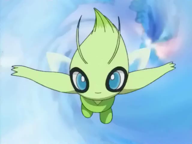 File:Celebi anime.png - Bulbapedia, the community-driven Pokémon ...