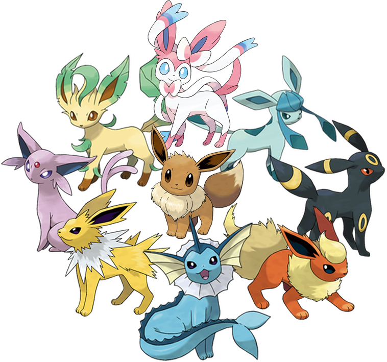 File:eeveelutions.png - Bulbagarden Archives