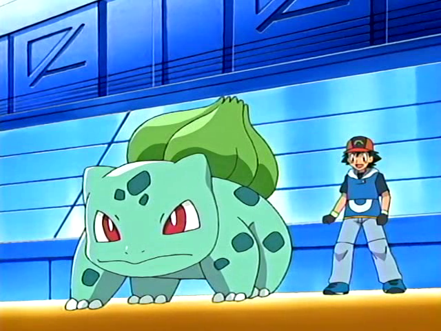 File:Ash and Bulbasaur.png - Bulbagarden Archives