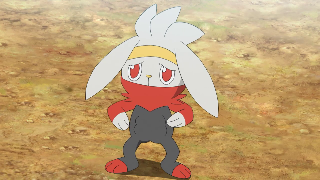 File:Goh Raboot.png - Bulbapedia, the community-driven Pokémon encyclopedia