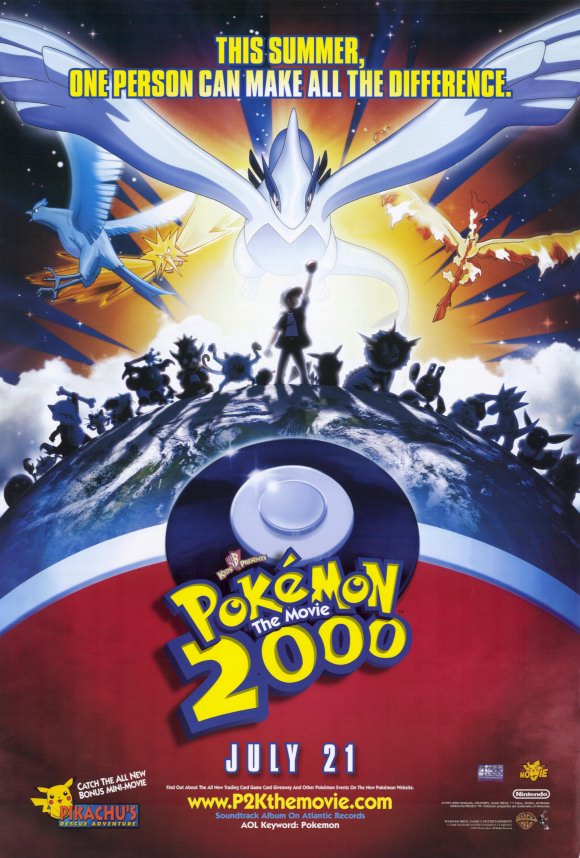 DVD POKEMON 2000 O FILME