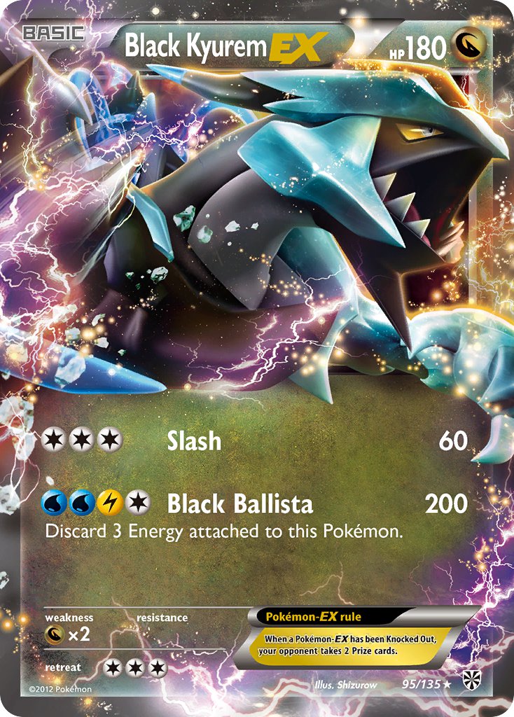 Black Kyurem-EX (Plasma Storm 95) - Bulbapedia, the community 