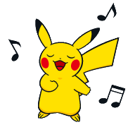 Singing Pikachu BW.png