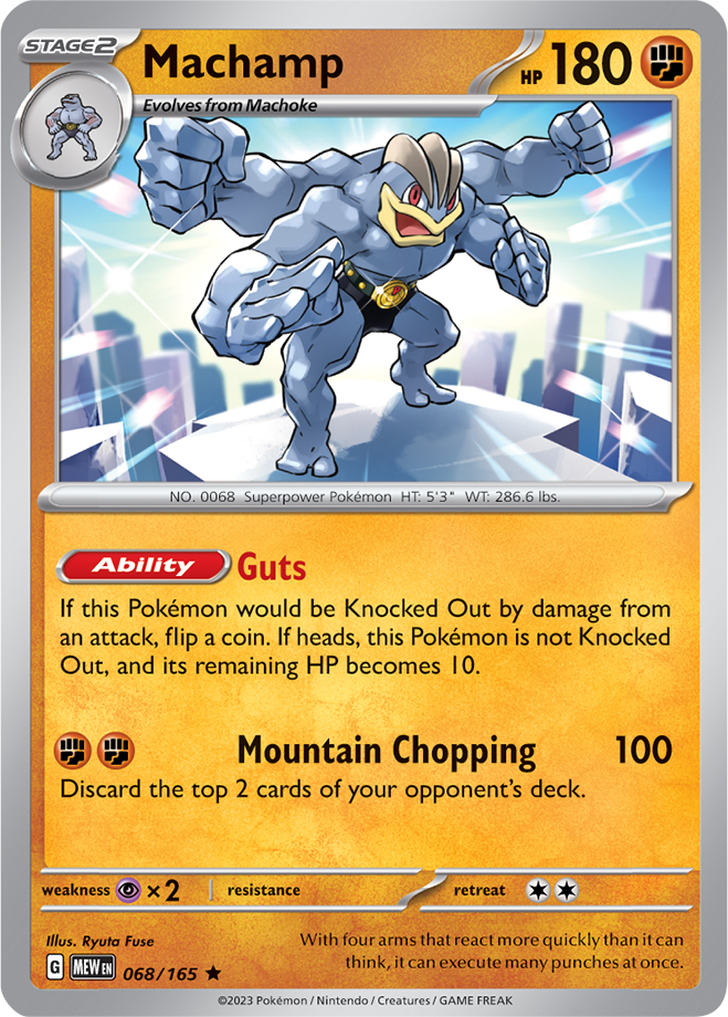 Machamp (151 68) - Bulbapedia, The Community-driven Pokémon Encyclopedia