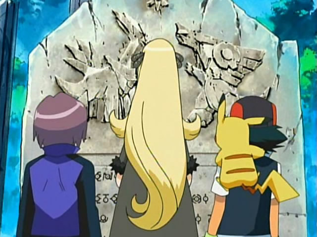 Cynthia (anime) - Bulbapedia, the community-driven Pokémon