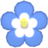 SM Flower Barrette Blue f.png
