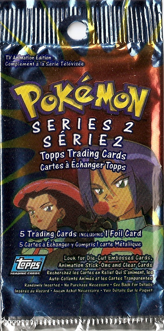 Pokemon Card BRAND NEW SEALED TOPPS Series 1 & 2 BOOSTERS OUT OF PRINT TCG