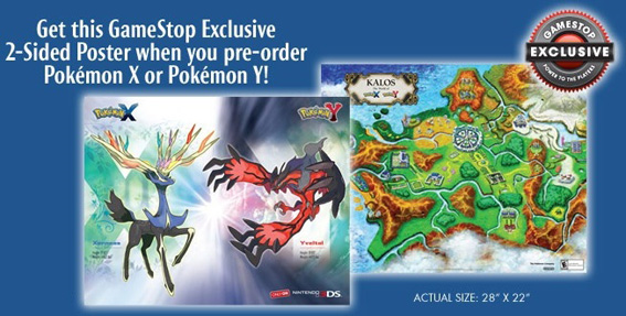 File:XY preorder poster gamestop.png