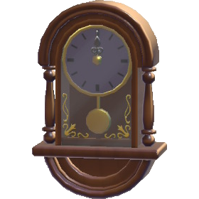 File:Antique clock Plum 2 Pokopia Model.png