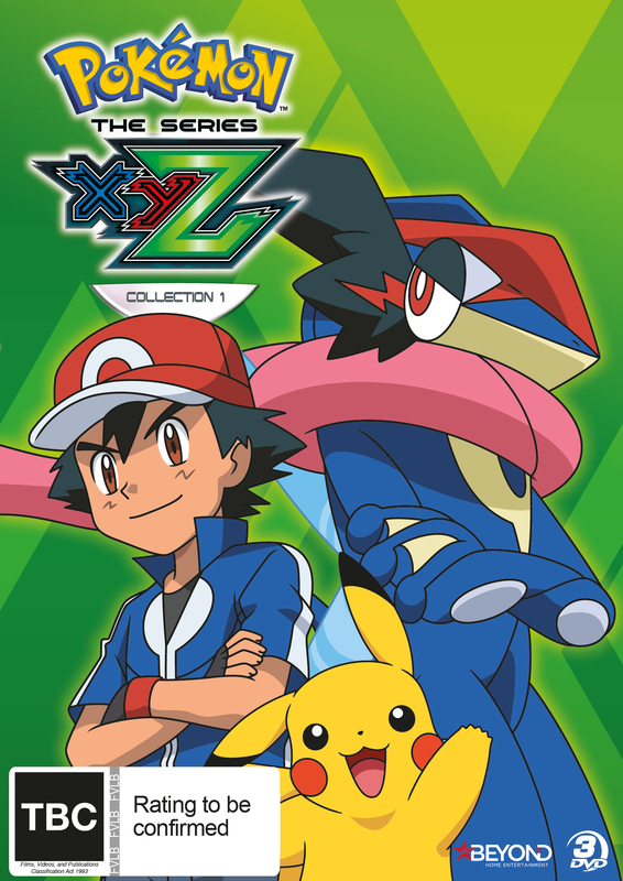 Pokémon the Series: XYZ Set 1 DVD, 2017