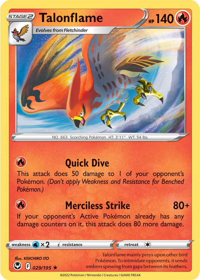 Talonflame, PokéPédia