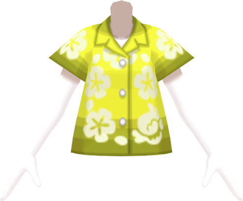 File:USUM Alola Shirt Yellow f.png