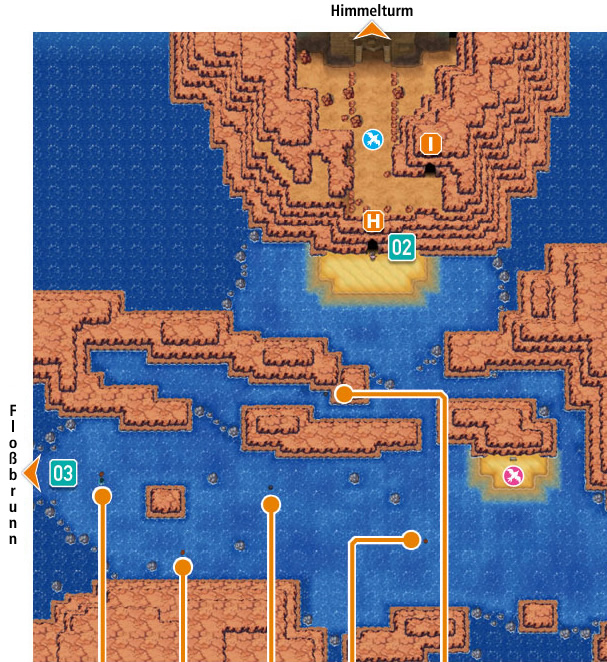Here's a map showing locations of all catchable Pokémon in Omega Ruby &  Alpha Sapphire