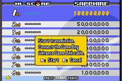 Sapphire Field with transmission dialogue