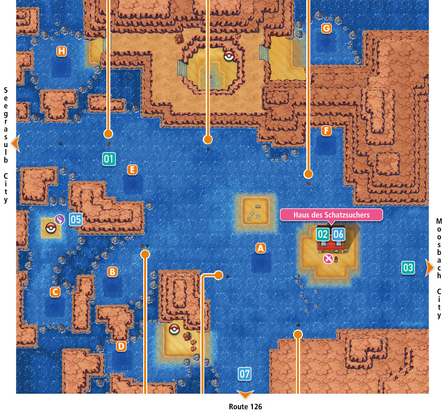 halvleder venstre Repressalier Hoenn Route 124 - Bulbapedia, the community-driven Pokémon encyclopedia