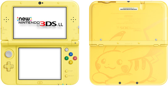 File:New Nintendo 3DS XL Pikachu.png