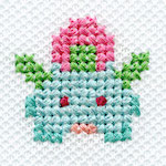 "The Ivysaur embroidery from the Pokémon Shirts clothing line."