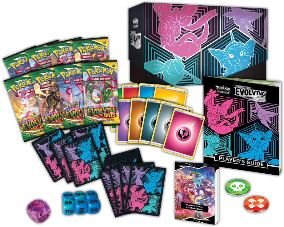 File:SWSH7 Vaporeon Espeon Glaceon Sylveon Elite Trainer Box Contents ...