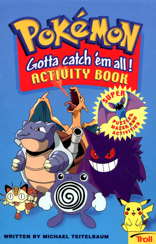 Pokémon Activity Book (1999) - Bulbapedia, the community-driven
