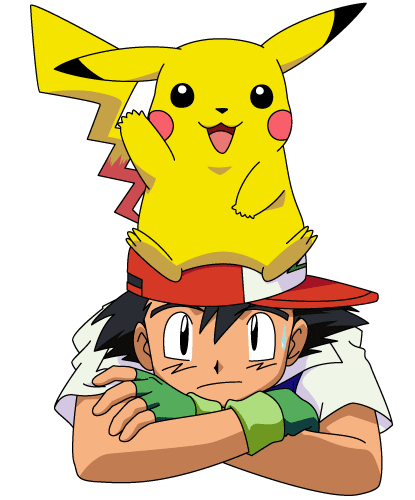 File:Ash With Pikachu On Head.png