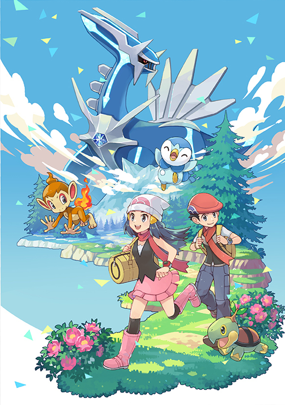 Pokémon Diamond and Pearl Concept Art & Characters