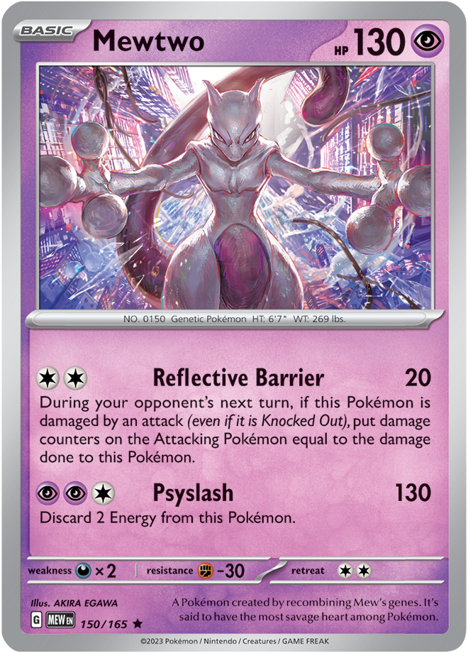 Mewtwo (151 150) - Bulbapedia, the community-driven Pokémon