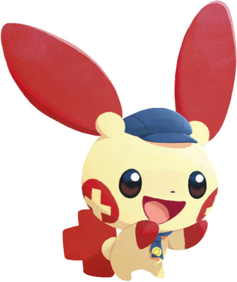 File:Café ReMix Plusle Shiny Stylish night sky.png