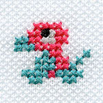 "The Porygon embroidery from the Pokémon Shirts clothing line."