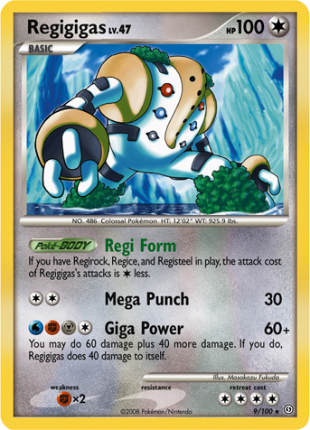 Card of the Day – Regigigas LV.X (Stormfront SF 100) — SixPrizes