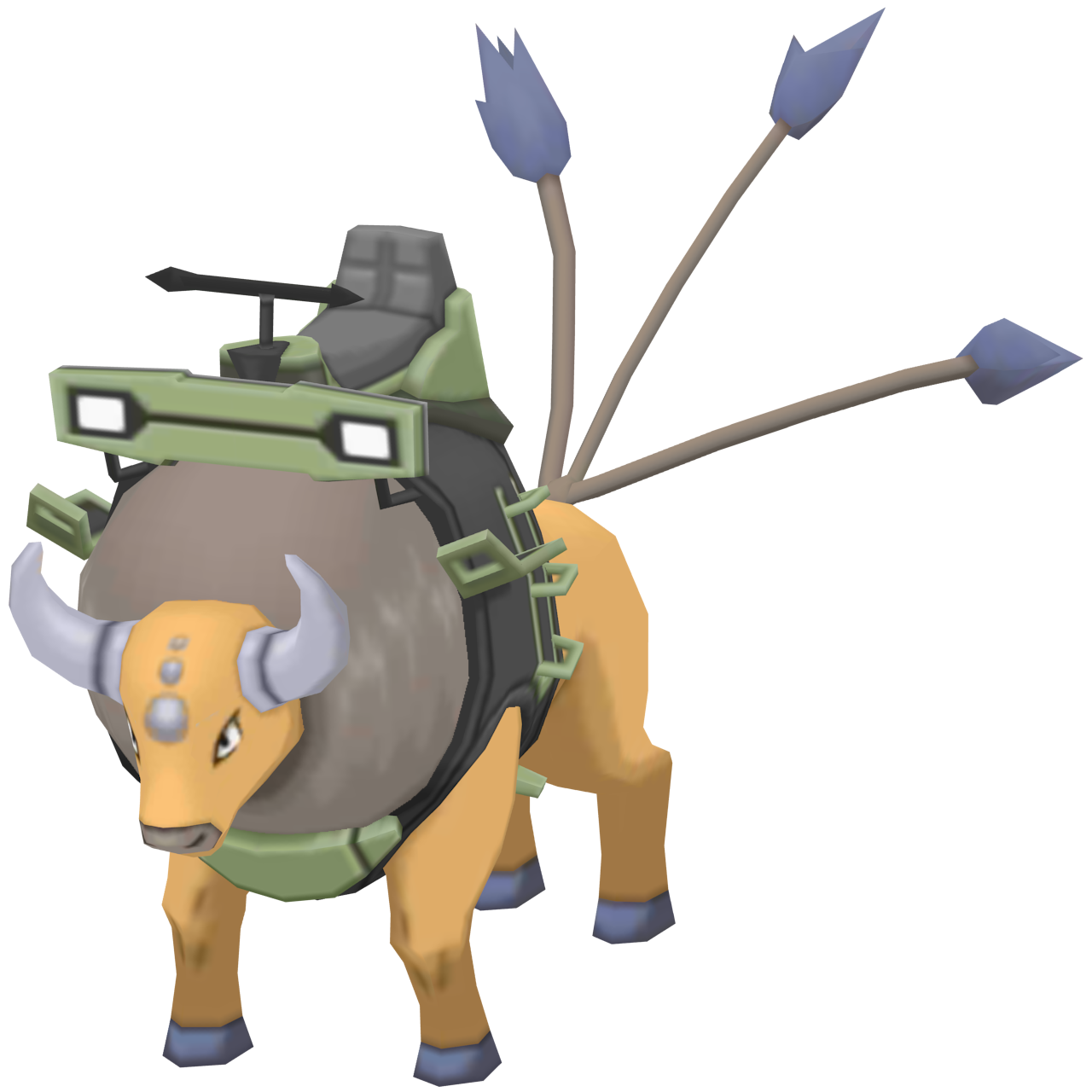 File:Tauros Charge VII OD.png - Bulbagarden Archives