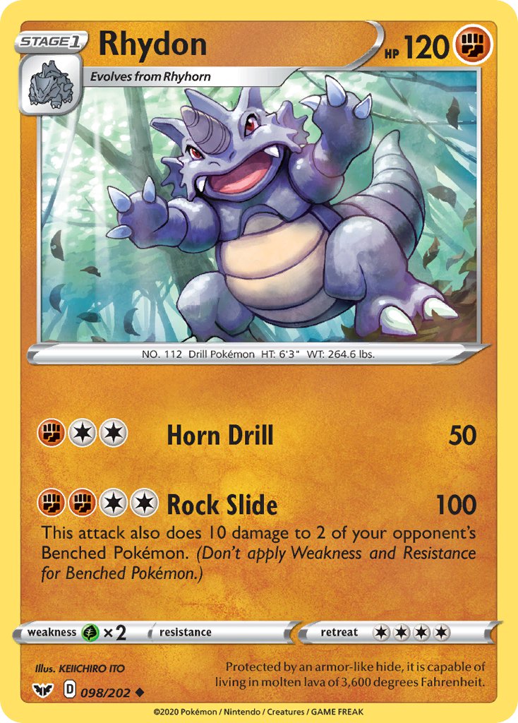 Rhydon Sword Shield 98 Bulbapedia The Community Driven Pokemon Encyclopedia