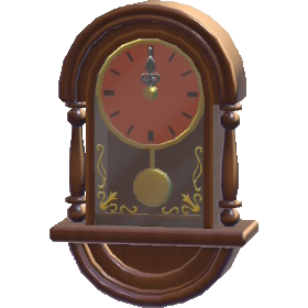 File:Antique clock Red 2 Pokopia Model.png