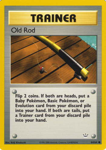Old Rod (Neo Revelation 64) - Bulbapedia, the community-driven Pokémon  encyclopedia