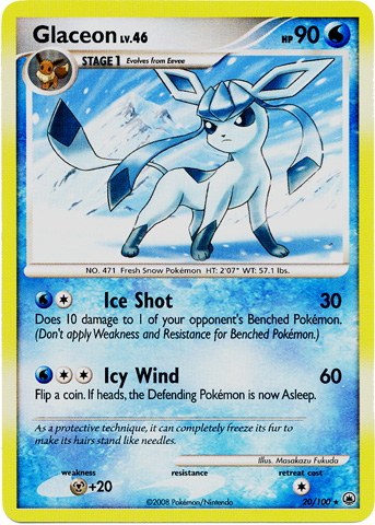 Glaceon (Majestic Dawn 20) - Bulbapedia, the community-driven