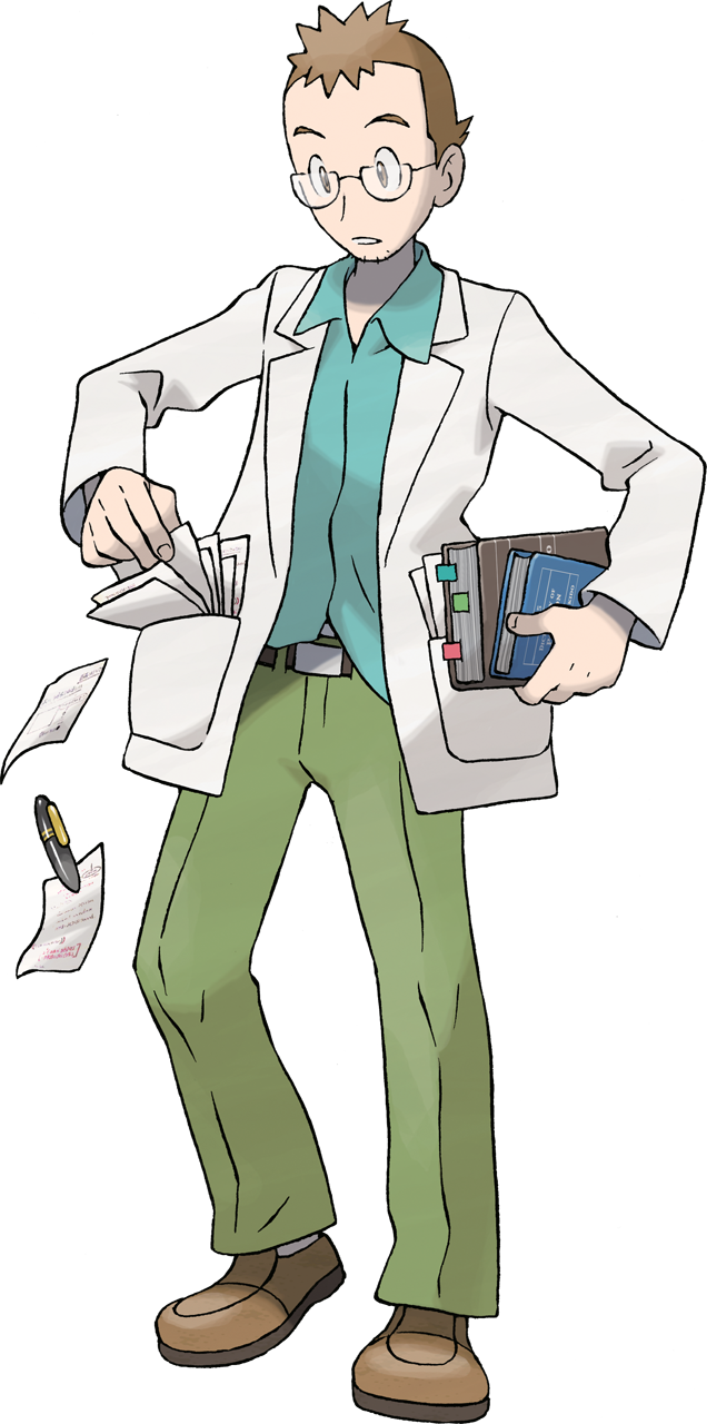 Pokemon professor elm
