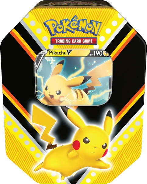 pikachu v powers tin