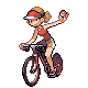 Cyclist Megan