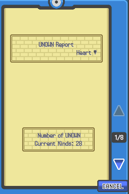 v20.1 - Unown Report