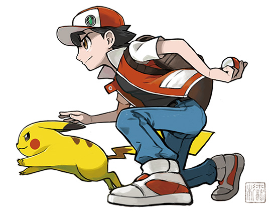 File:Kotobukiya ArtFX J Figure Red Pikachu 2.png