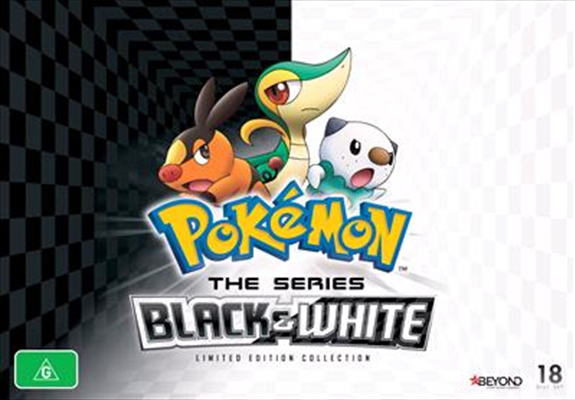 Pokemon Black and White Movie 4-Pack DVD