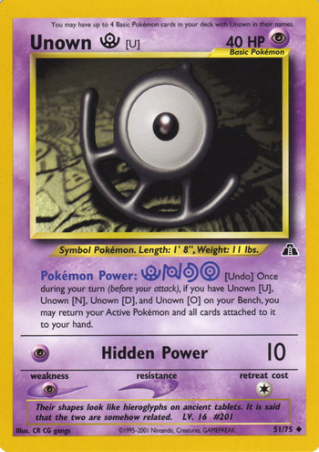 Unown F · Neo Discovery (N2) #48 ‹ PkmnCards