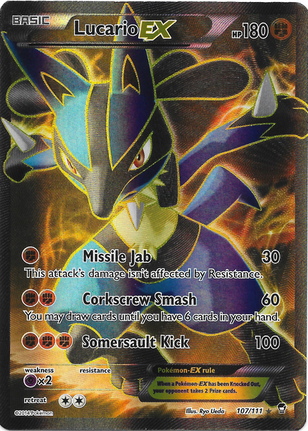 Lucario EX - Furious Fists - Pokemon Card Prices & Trends