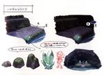 In Concept Art of Cerulean Cave from Let’s Go Pikachu & Eevee