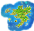 The Grass Continent in Super Mystery Dungeon
