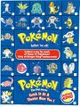 A checklist showcasing all available Pokémon to collect