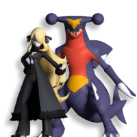 Masters Dream Team Maker Cynthia and Garchomp.png