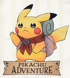 Pikachu's Adventure Merch Pikachu Hitoshi Ariga.png