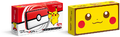 Japanese Poké Ball Edition and Pikachu Edition boxes