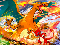 Charizard Evolutionary Lineage Art.png